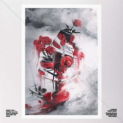 Air Jordan Poster Canvas Sneaker Shoe Sneakerhead Shoes Michael Wall Art Print 5