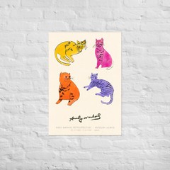 Rétrospective d’Andy Warhol exposition au Musée Ludwig Kôln 1989 – Poster