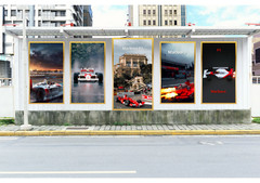 Vintage F1 Marlboro Racing Poster Set of 5 – Wall Art Prints – Retro Home Decor
