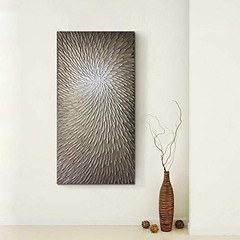 AMEI Art, 24X48Inch Hand Painted Acrylic Wall Art Abstract Knife 3d Oil Paint…