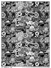 Coloring Poster – Batman vs Superman Pattern New Toys 18×24″ rpaz364