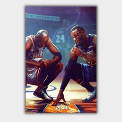 NBA Kobe Bryant Premium MDF Wood Art Poster Room Garage Decor