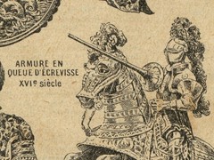Medieval Knight Armor Poster Vintage Print – Historical Wall Art Multiple Sizes