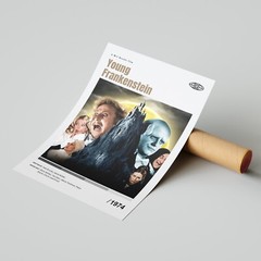 Young Frankenstein Movie Poster Print, Wall Art – Unframed