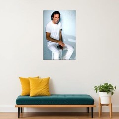 75751 JULIO IGLESIAS WHITE T-SHIRT COLOR Wall Print Poster US