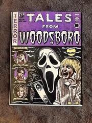 Scream Movie 1996 Poster Print Ghostface Tales from Woodsboro Comic Art 8.5 x 11