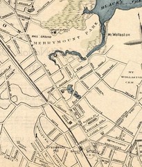 Old Map of Quincy 1897 Massachusetts Vintage Map Wall Decor Unframed or Framed
