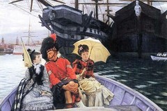 How happy I would be with both by James Tissot – Art Print