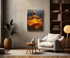 Oshun Canvas Wall Art African Goddess of Love Beauty Fertility Decor