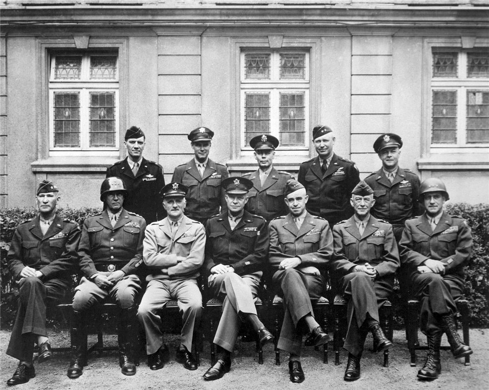 AMERICAN USA WW2 SENIOR MILITARY GLOSSY POSTER PICTURE PHOTO PRINT BANNER 8802