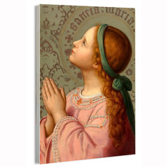Franz Ittenbach (German) Sancta Poster or Canvas Fine Wall Art Home Decor Print