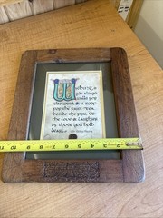 Framed Matted Art Celtic Blessing by Kevin Dillon Card Company Catholic 🔥🔥🔥