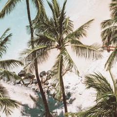 Beach Ocean Relaxing Wall Art Poster Print TR100-66_0