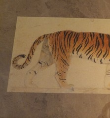 Bold Tiger Painting Beautifully In Framed Art 18″×12″ Inches
