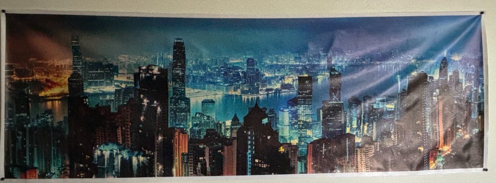 New York City Night Skyline Canvas Print Home Decor Wall Art