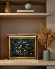 Gold Framed Dark Academia Wall Art Vintage Gothic Wall Decor Victorian Pictur…
