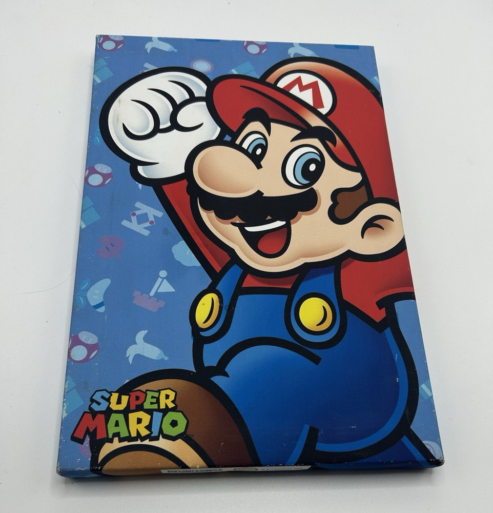Pyramid America 2019 Super Mario Mario Vertical Canvas Print Wall Art 8 x 12 in