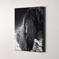 Ansel Adams Monolith Face of Half Dome Yosemite California Canvas Wall Art Print