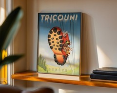 Tricouni Genève – 1950 Retro Travel Poster