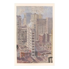 1901 New York Skyscrapers Print City Skyline Urban Architecture Manhattan
