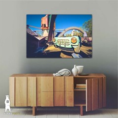 Abandoned Six Flags New Orleans, Vintage Style Art Prints, Oddity Photography