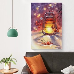 Art Poster Light Space Unframed Interior Canvas Art Work 12×18 Inch 1-Piece