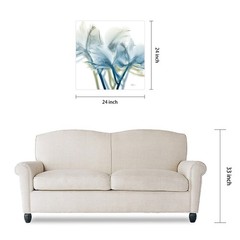 Frameless Free Floating Tempered Glass Panel Graphic Wall Art Ready to Hang, …