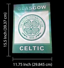 NBA-Boston Celtics logo -Poster 3D Lenticular Flip Effect,3 Images In One