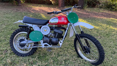 1974 Husqvarna 250CR Mag Motorcycle POSTER 24 X 36 INCH Sweet!