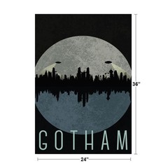 Gotham City Skyline Fantasy Travel Cool Wall Decor Art Print Poster 24×36