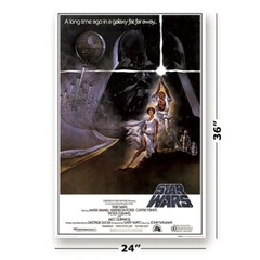Star Wars Episode IV – A New Hope – Movie Poster (Style A) (Size: 24″ X 36″)