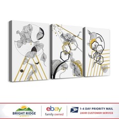Contemporary Landscape Canvas Art for Living Room and Bathroom Aesthetics