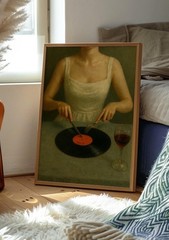 Vintage Vinyl Record Wall Art Retro Music Poster Classic Record Player Decor