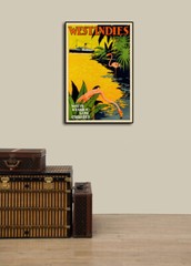 1930s West Indies White Star Cruise Line Vintage Style Travel Poster – 24×36