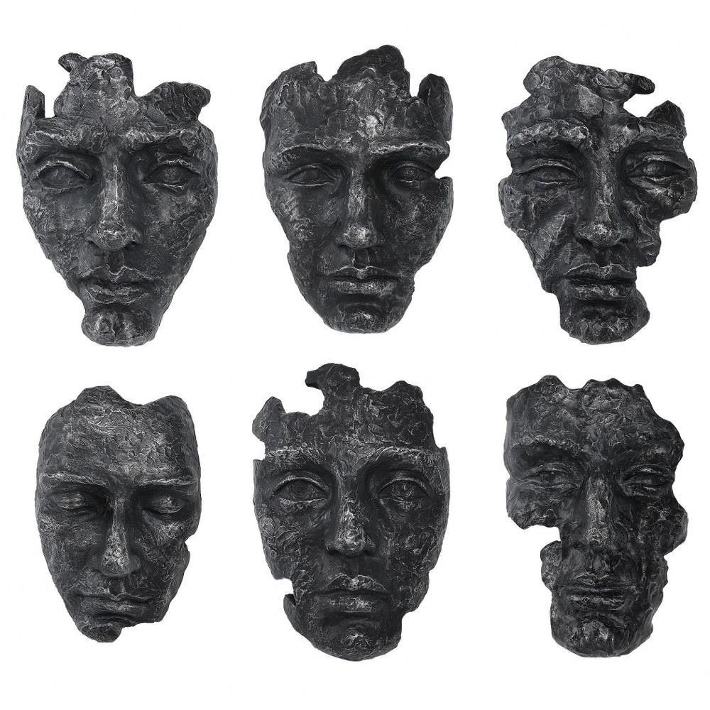 Self-Portrait – Wall Decor (Set of 6)-14 Inches Tall and 9.63 Inches Wide –