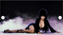 1988 Elvira Mistress Of The Dark Movie Poster Cassandra Peterson 💀🎃🕷🍿