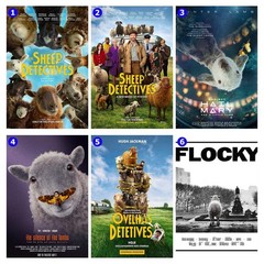 The Sheep Detectives 2026 Movie Poster, New Film, Living Room Wall Art