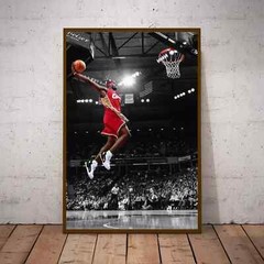 LeBron James makes first dunk of career, Basketball Poster – No Frame