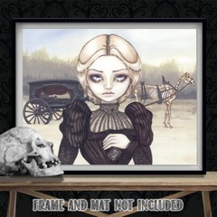 Strangeling Bleak Mourning – 11×14 Unframed Art Print Poster – Decor and Gift