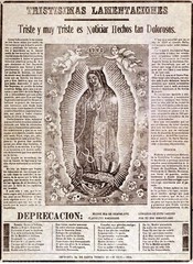 3238 Vintage Poster.interior Graphic Design.Virgen Guadalupe.Mexico Decor.Art