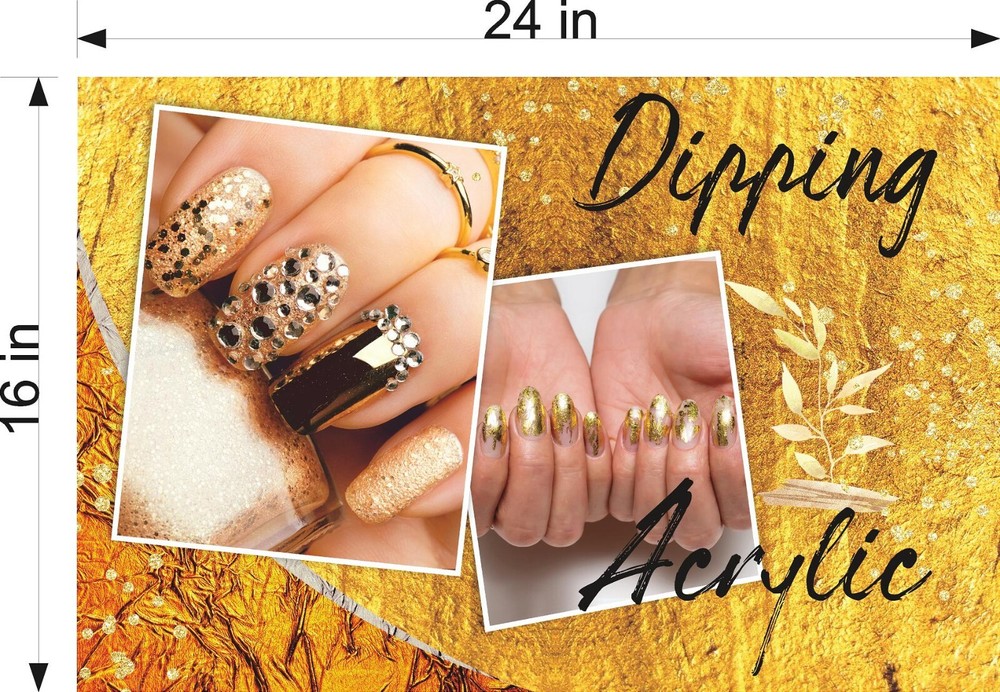 Salon 78 Photo-Realistic Paper Poster Dipping Acrylic Non-Laminate Horizontal