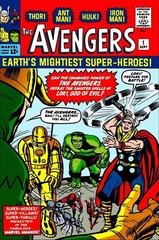 THE AVENGERS #1 COMIC BOOK COVER poster print 11″x17″ home decor