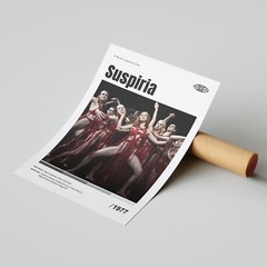 Suspiria Movie Poster Print, Wall Art – Unframed