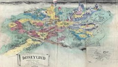 1953 DISNEY ORIGINAL PROSPECTUS SKETCH POSTER – Poster 20×30 DISNEYLAND