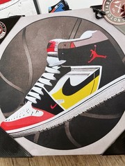 NOTORIART Sneaker collection canvas wall art Set Of 4
