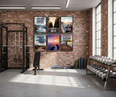 Motivational Posters Prints Set of 6 Canvas Wall Art Artwork Wall Decor Posit…