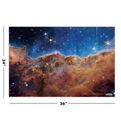 James Webb Telescope – Poster (Cosmic Cliffs) (Size: 36″ x 24″)