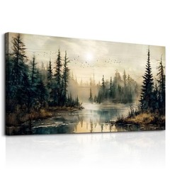 FUHAIHUA Large Wall Decor For Living Room Canvas Wall Art For Office Farmhous…