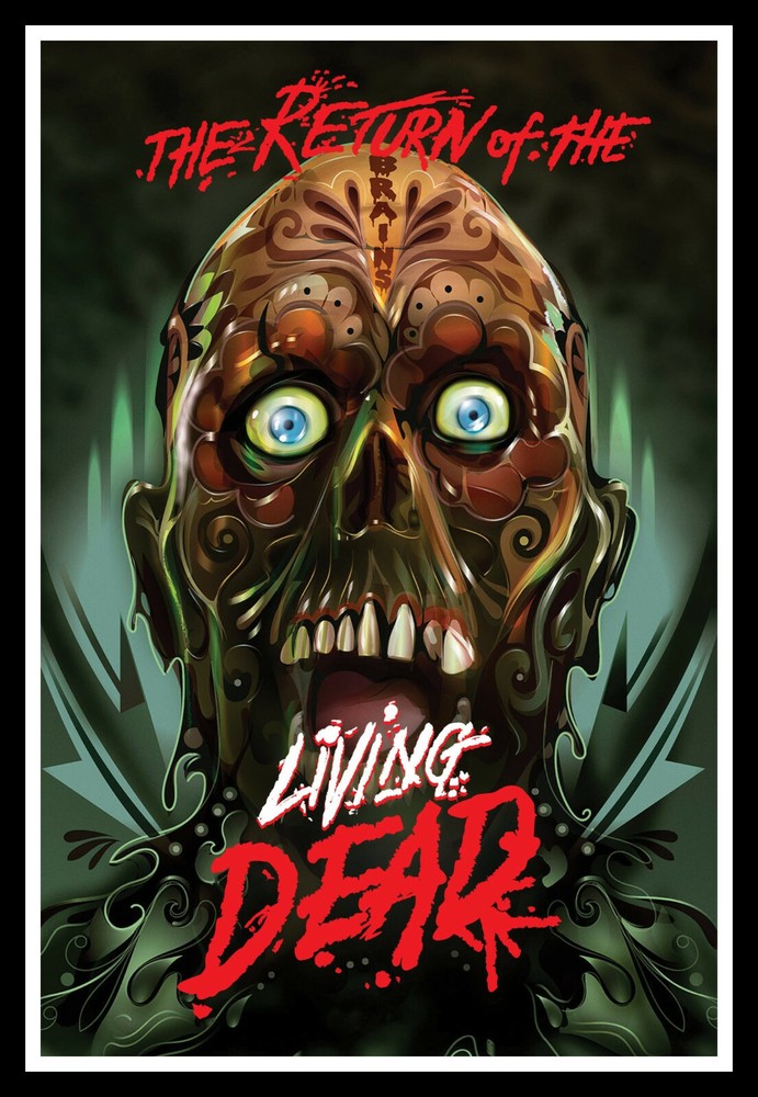 The Return of the Living Dead Movie Poster Print & Unframed Canvas Prints