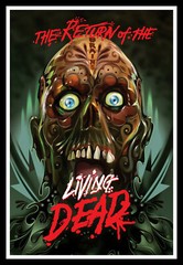 The Return of the Living Dead Movie Poster Print & Unframed Canvas Prints